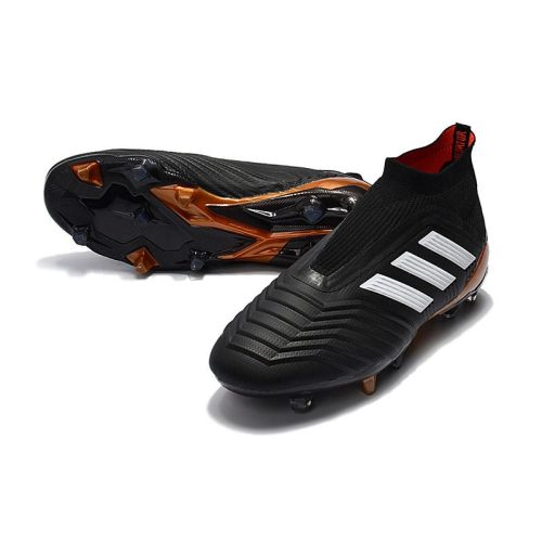 adidas Predator 18+ FG para Niños - Negro Blanco_7.jpg